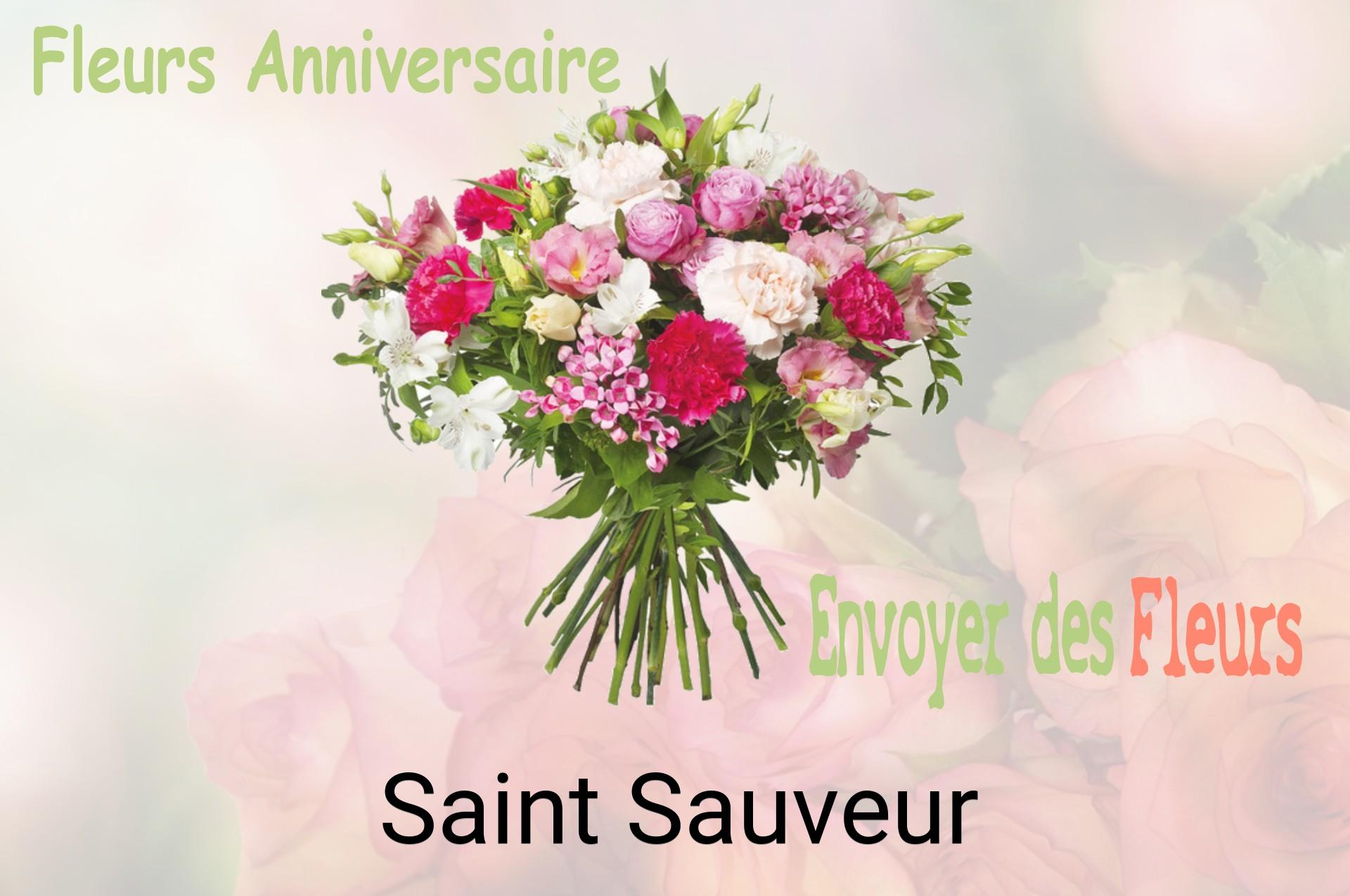 Bouquet de fleurs d’anniversaire livré à Saint-Sauveur